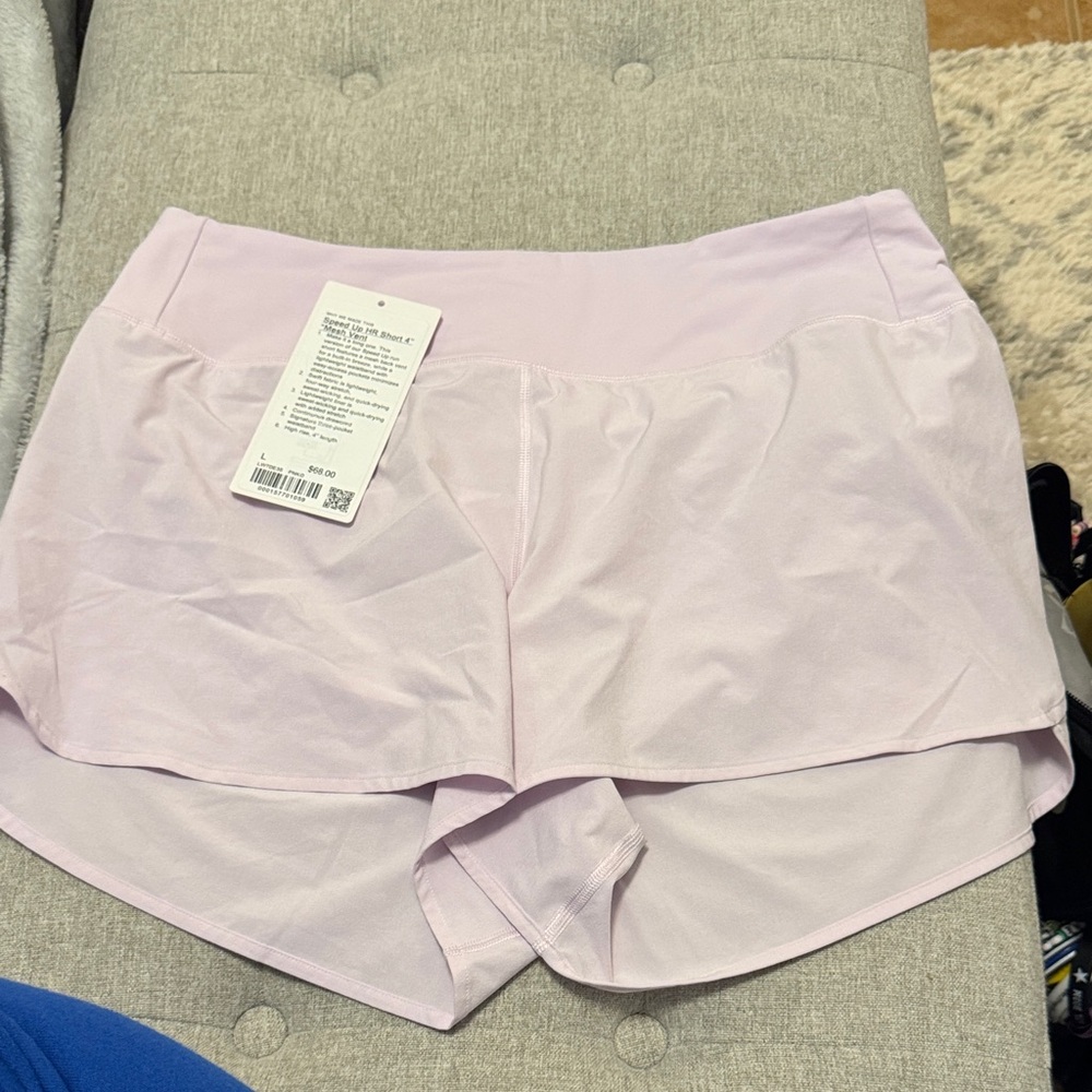 lululemon athletica Light Pink Women Shorts